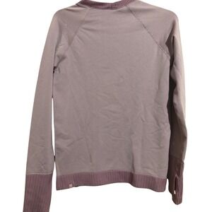 Lululemon W Medium Rest Less Pullover Long Sleeve Top Thumbholes Purple  No Tag